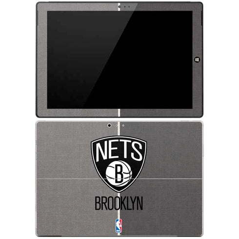 NBA Brooklyn Nets Canvas Surface Pro 3 Skin